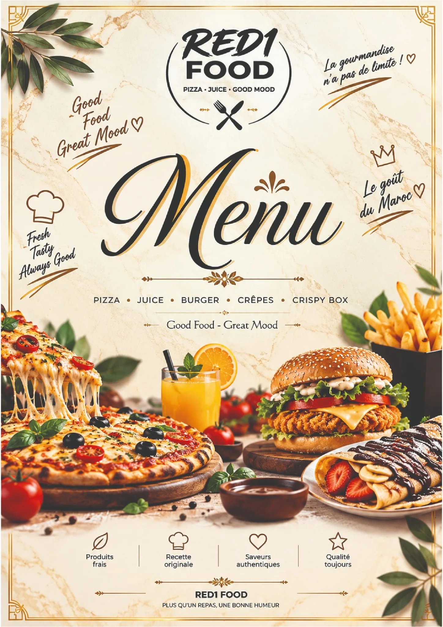 Accueil — RED1 FOOD